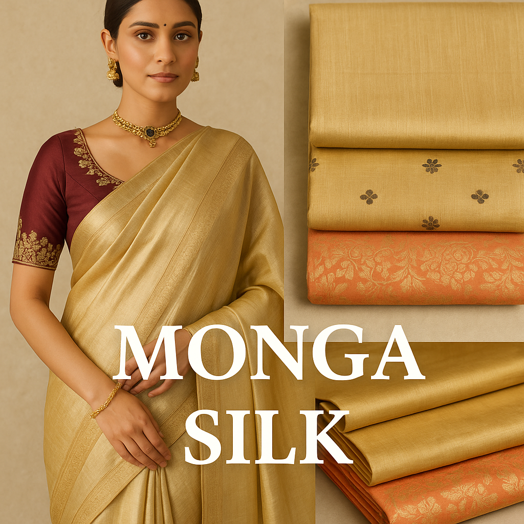 Monga Silk: The Golden Legacy of Assam in Every Thread - Kapda Shop