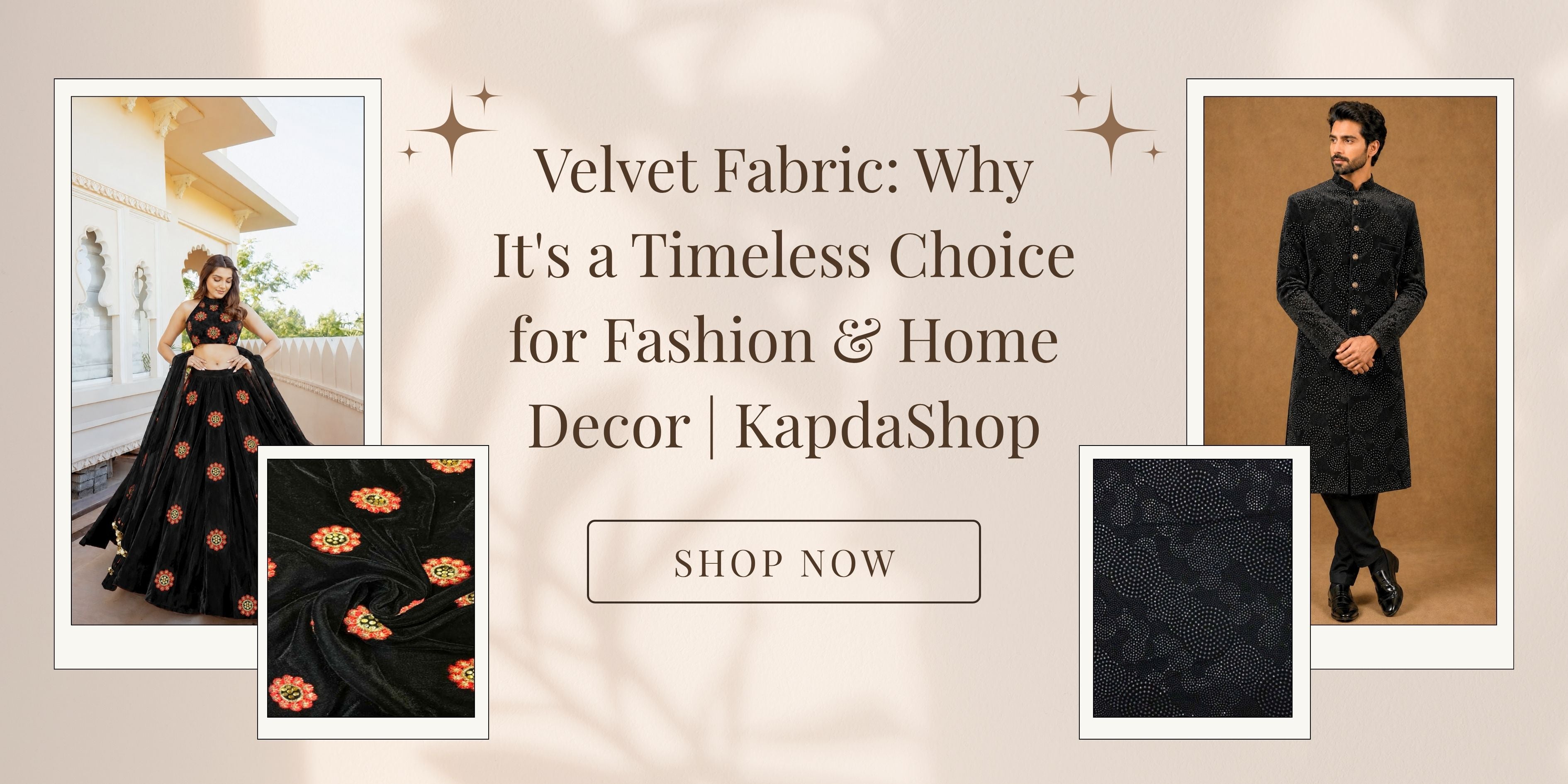 Velvet Fabric: Why It's a Timeless Choice for Fashion & Home Décor | KapdaShop