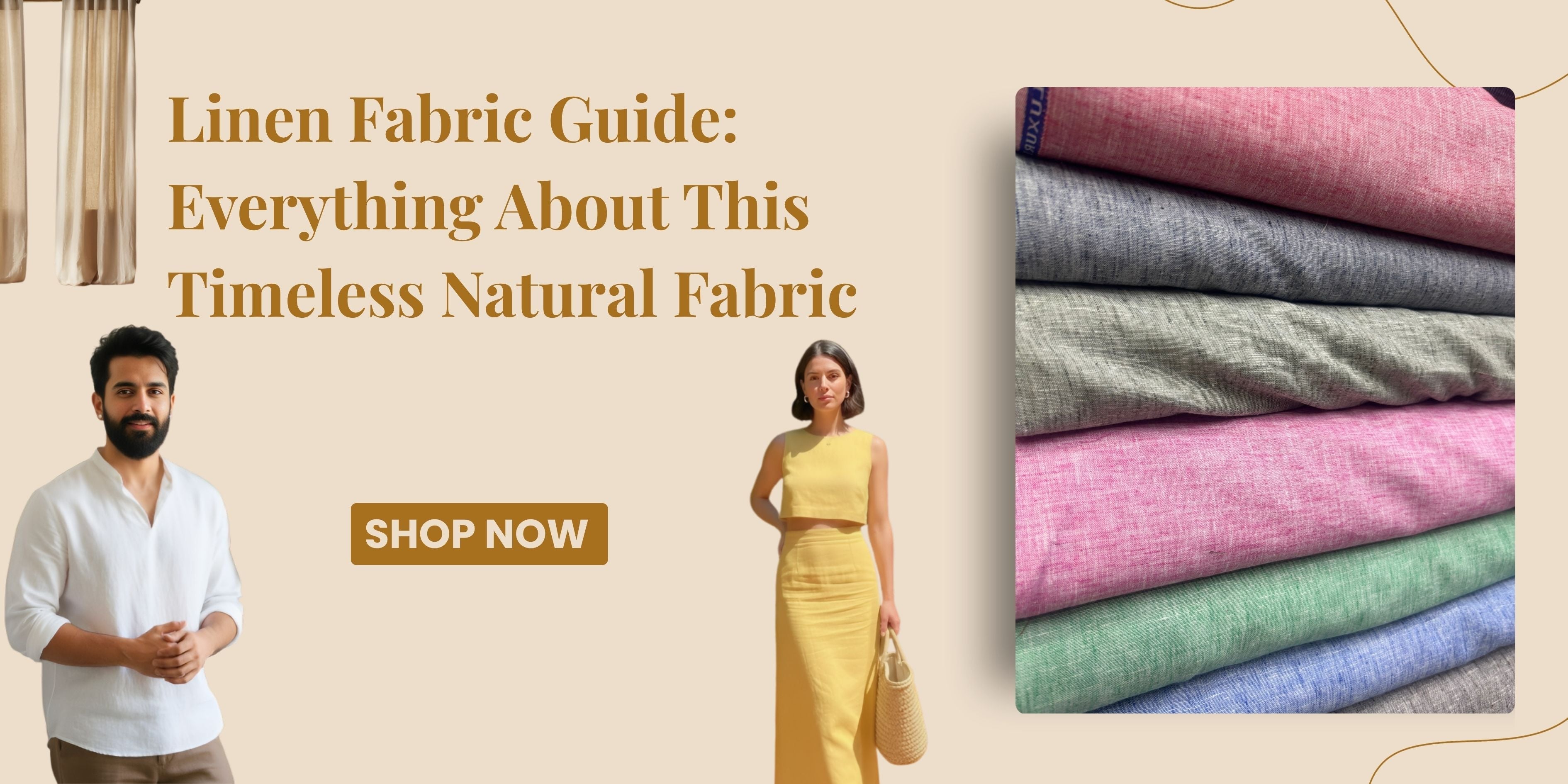 Linen Fabric Guide: Everything About This Timeless Natural Fabric