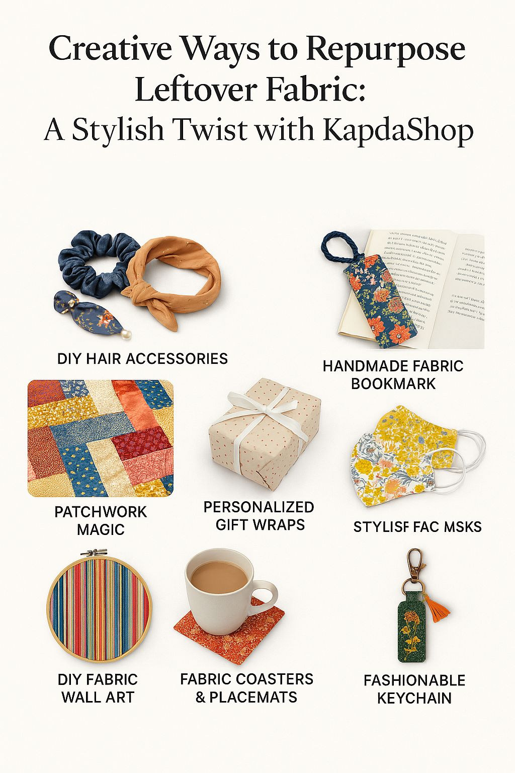 Creative Ways to Repurpose Leftover Fabric: A Stylish Twist with KapdaShop - Kapda Shop