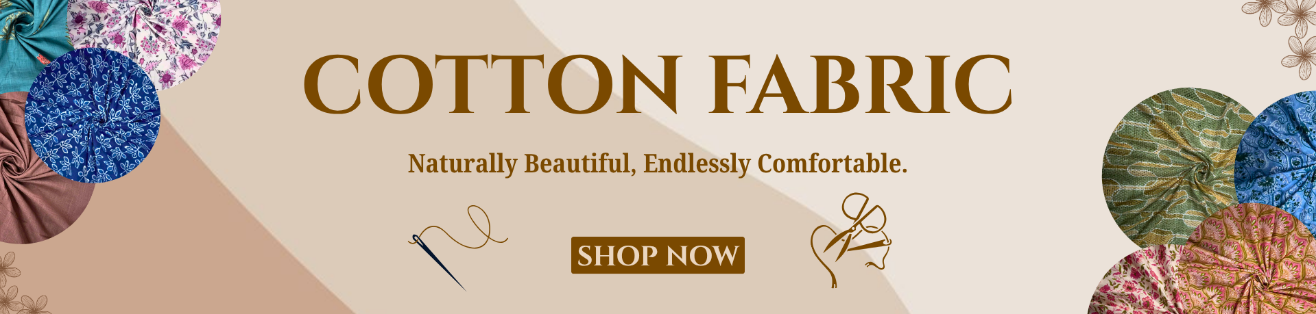 Cotton Fabric - USA