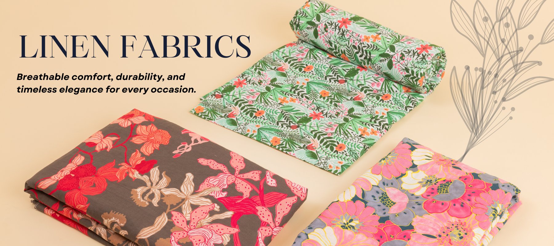 Linen Fabric Collection