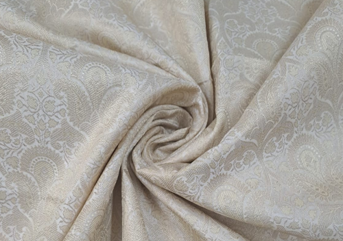 Brocade Viscose Silk Fabric