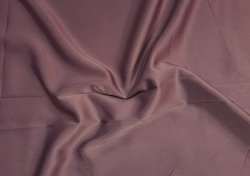 Dark Lilac Plain Crepe Satin Fabric - Kapda Shop