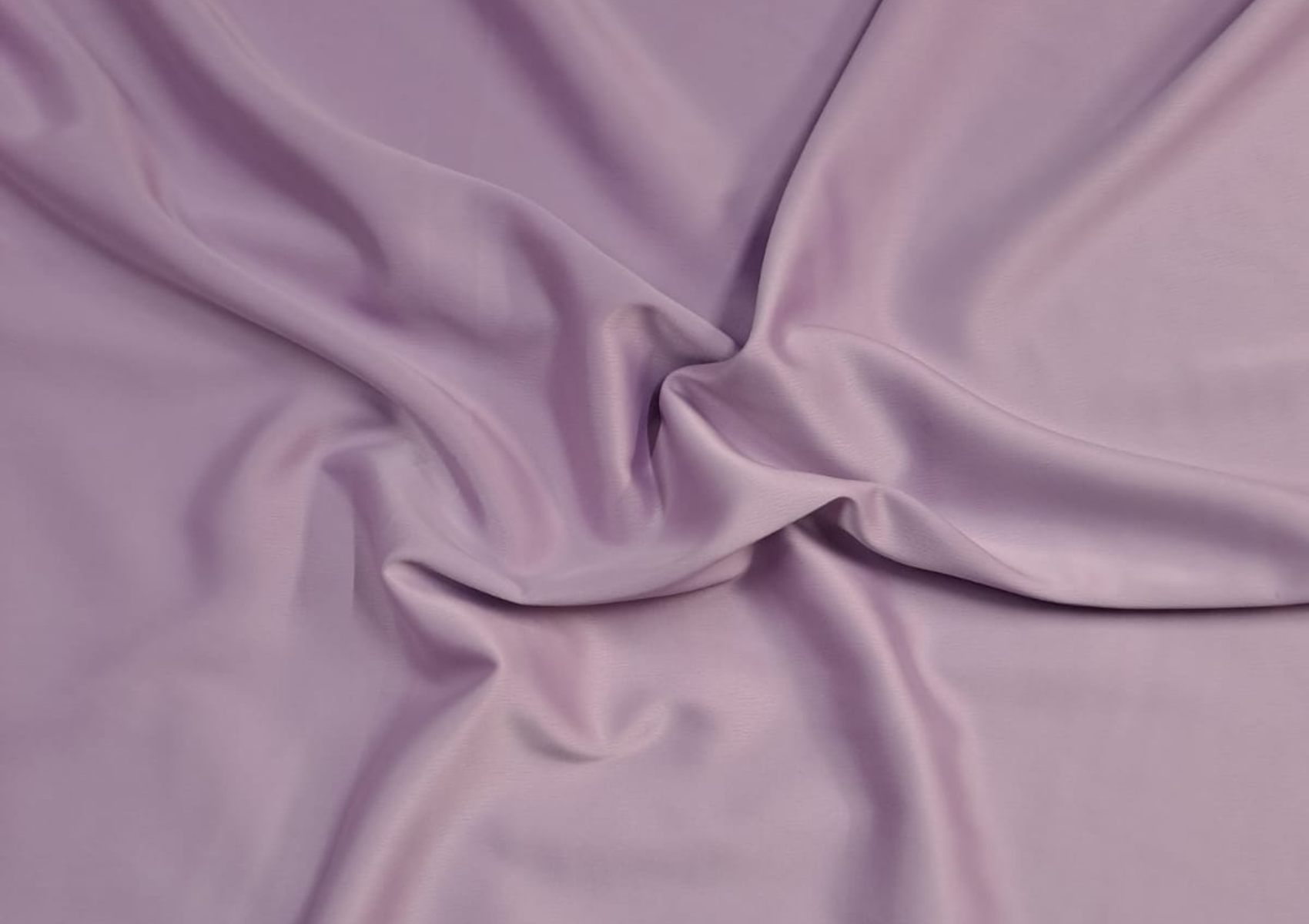 Lavender Plain Crepe Satin Fabric - Kapda Shop