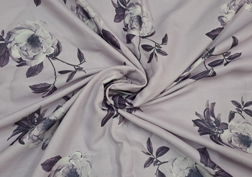 Printed Semi Pashmina Fabric