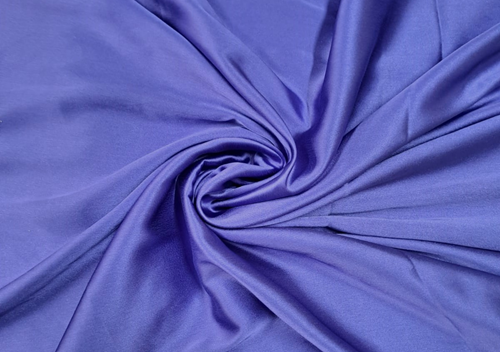 Purple Plain Poly Satin Fabric - Kapda Shop