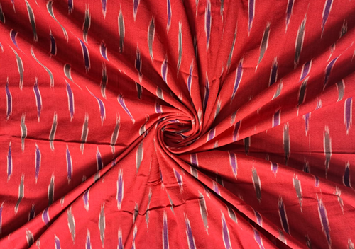 Cotton Ikat Red 1 - Kapda Shop