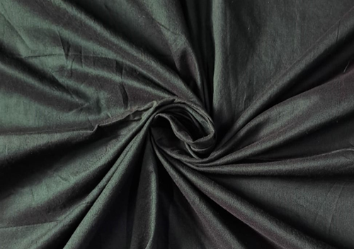 Poly Cotton Silk Dark Bottle Green - Kapda Shop