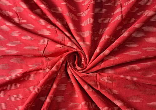 Cotton Ikat Red - Kapda Shop