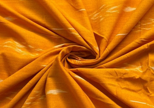 Cotton Ikat Mustard - Kapda Shop