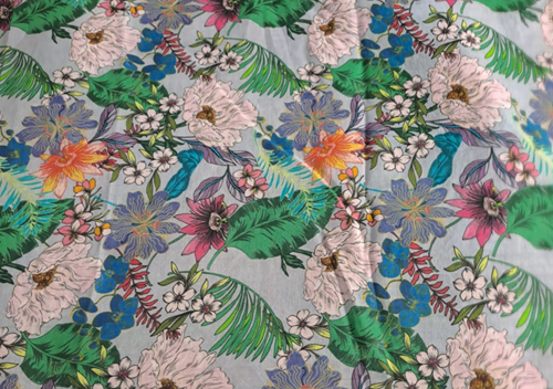 Multicolor Cotton Fabric