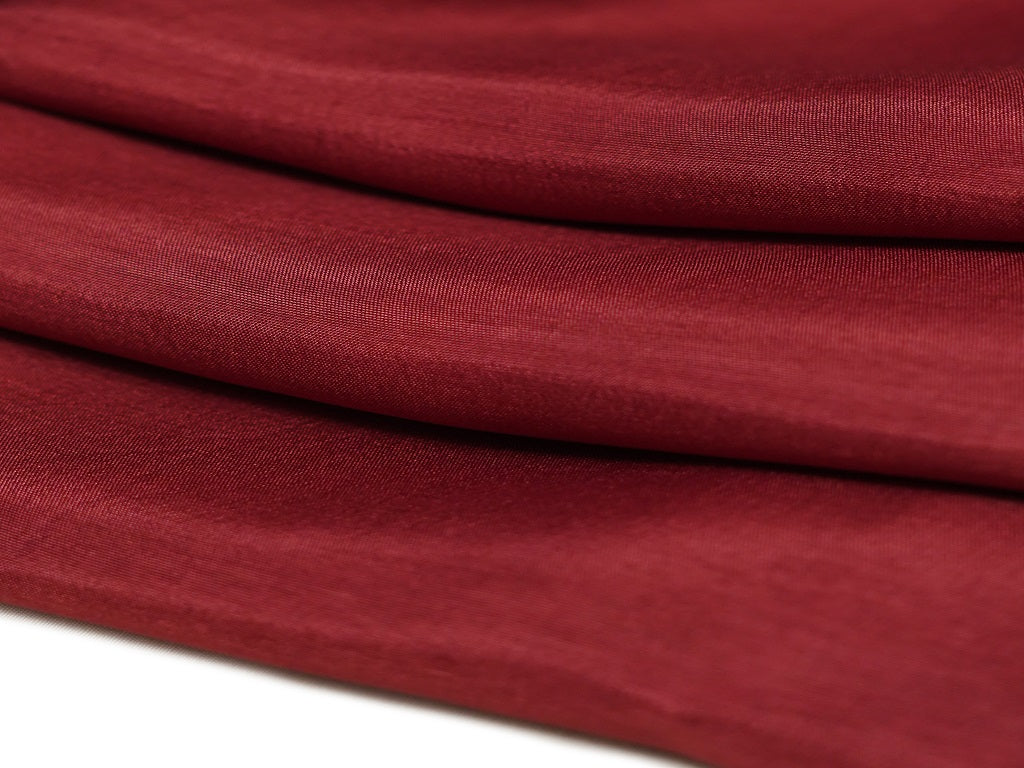 Maroon Plain Viscose Dola Silk Fabric Jayshree Fabric