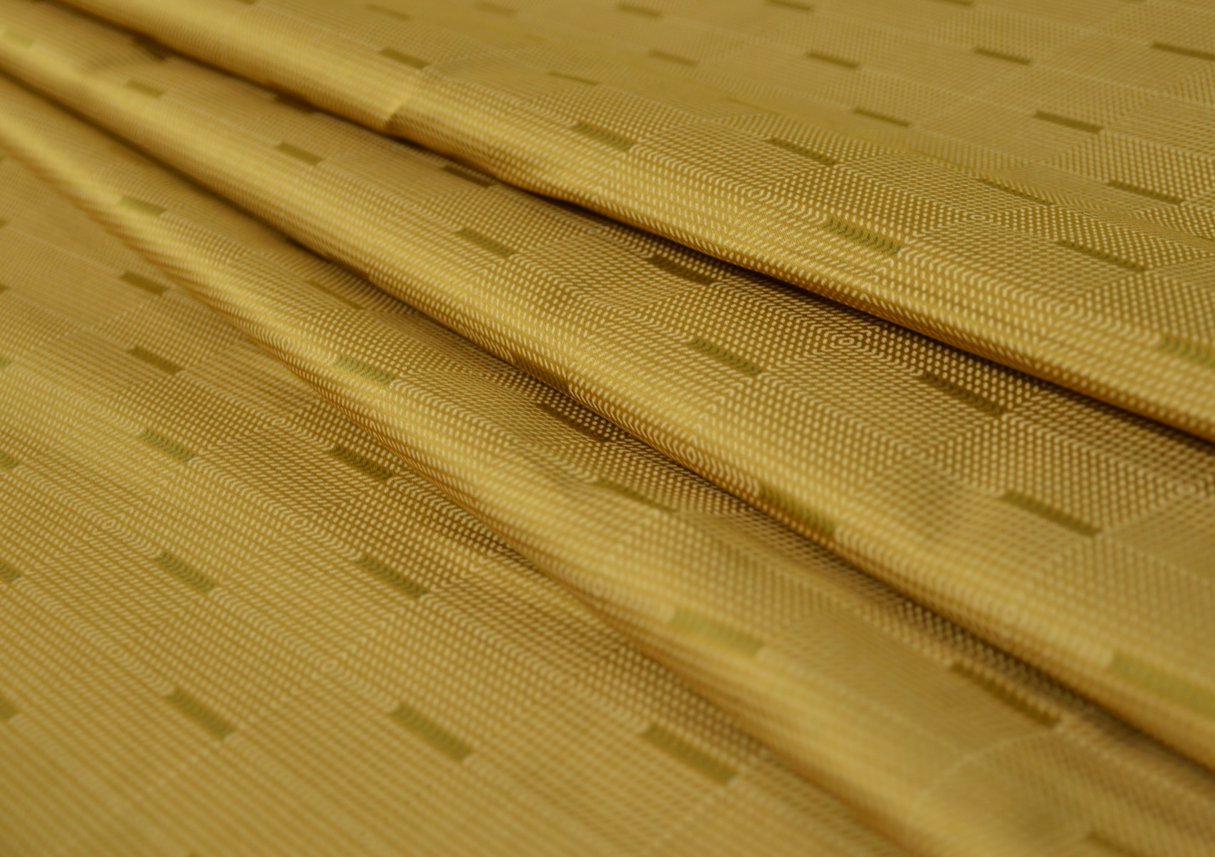 Mustard Abstract Shirting Cotton Fabric - Kapda Shop