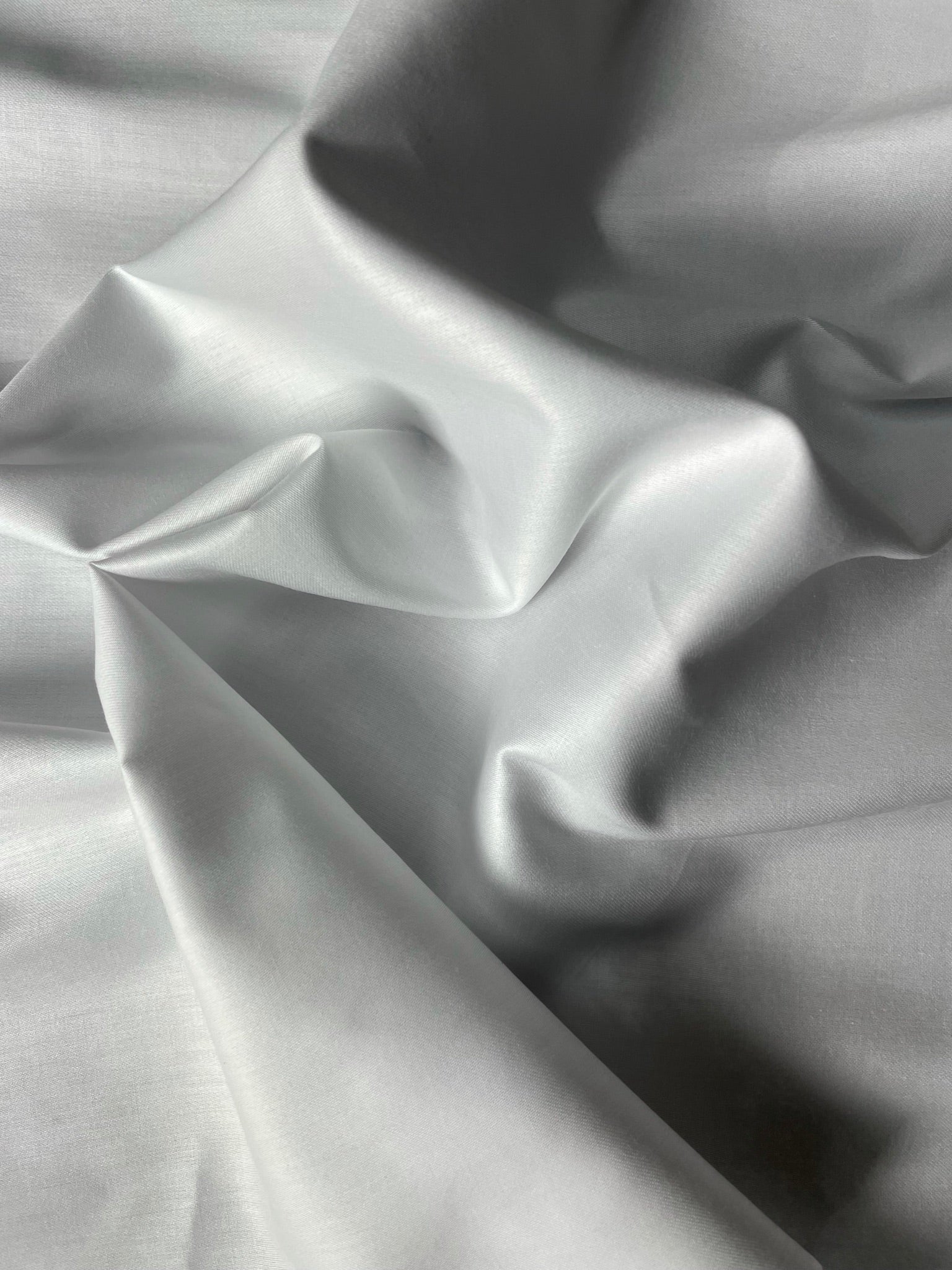 White Plain Dyeable Cotton Lycra Fabric (Per Meter - Rs 0 ) KSJ