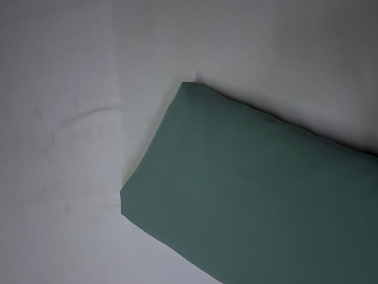 Light Sea Green Plain Japanese Crepe Fabric KTEX