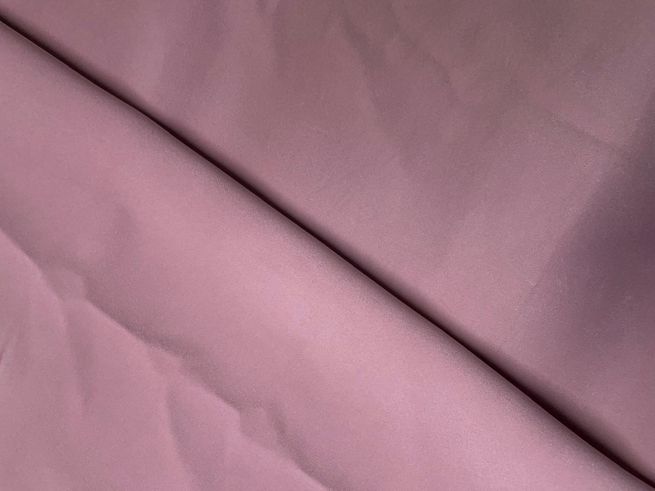 Dusty Pink Plain Japanese Crepe Fabric KTEX