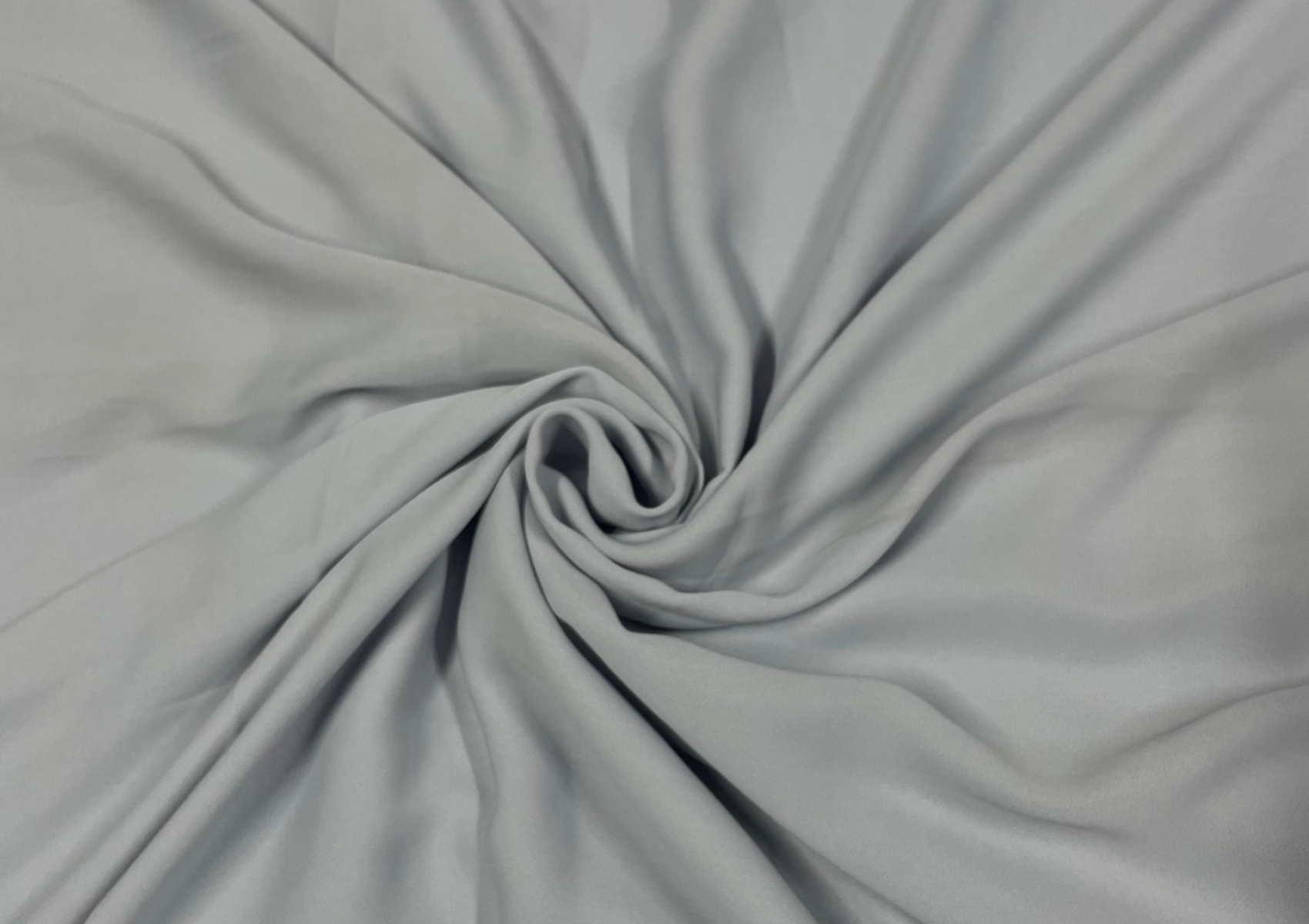 Grey Plain Cross Georgette Fabric - Kapda Shop