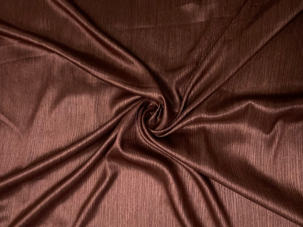 Rust French Foil Fabric KTEX