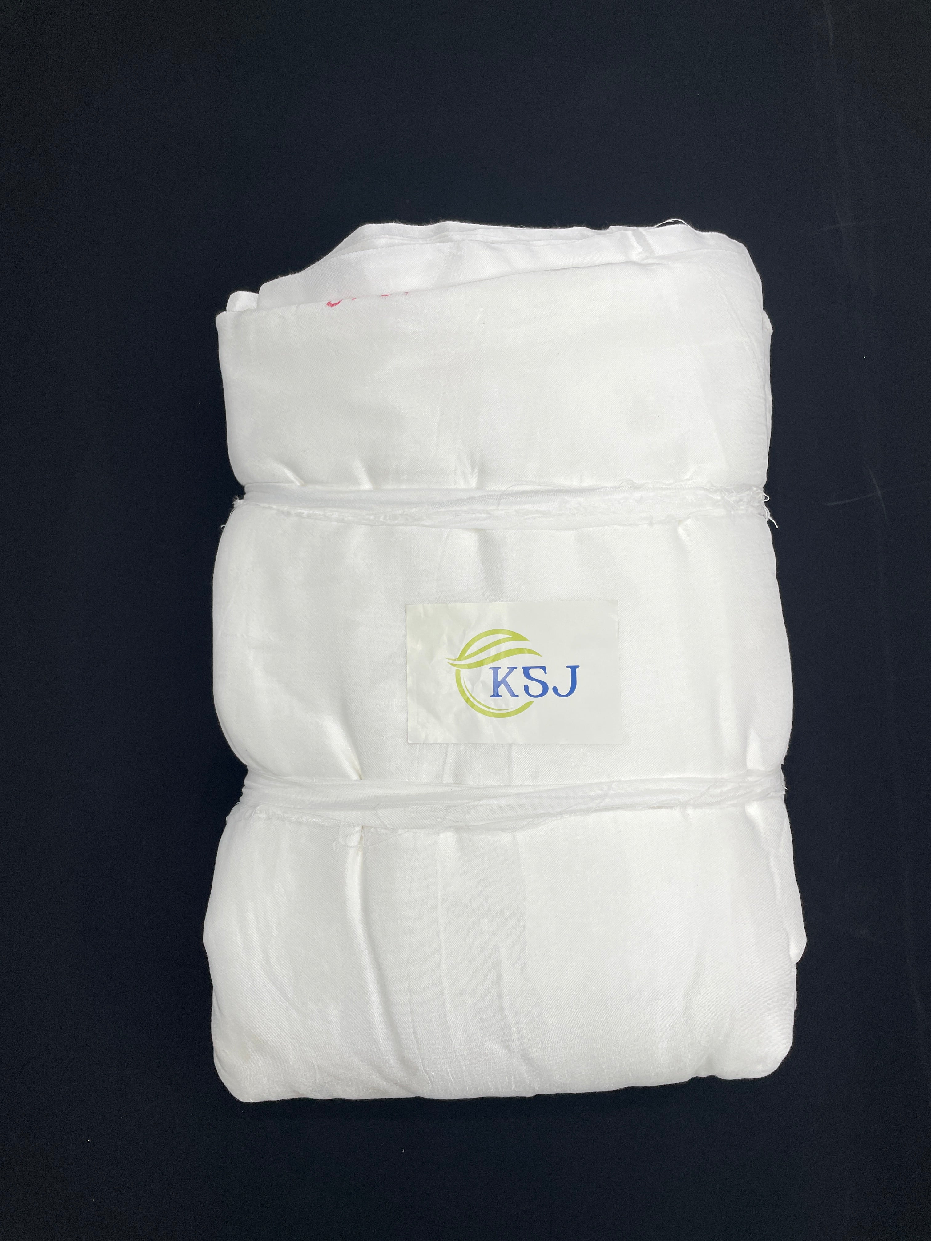 KSJ - White Plain Shantoon 8Kg Fabric (Per Meter - 36) - Kapda Shop