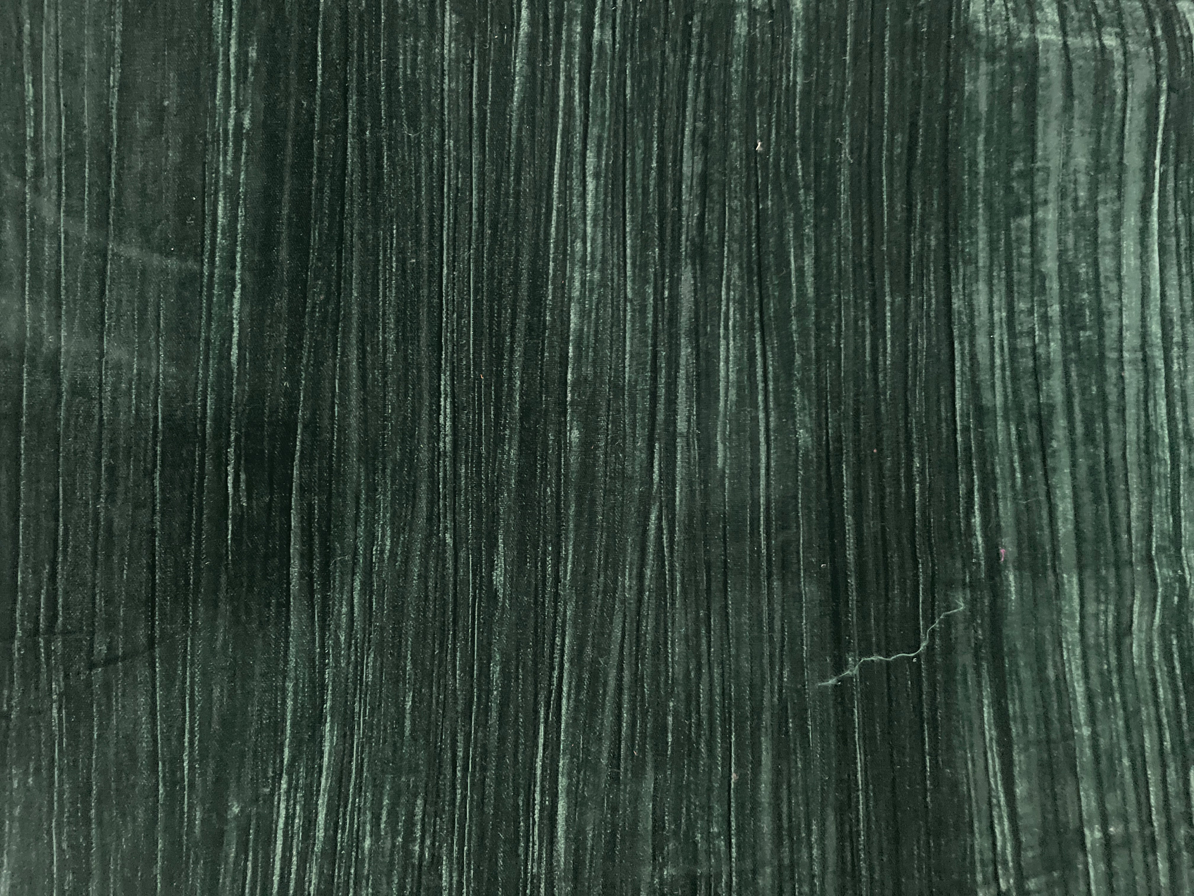 Bottle Green Crush Velvet Fabric - Kapda Shop