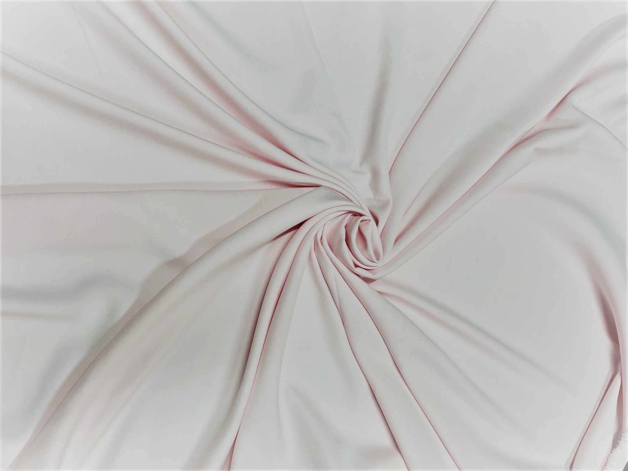 Light Rose Pink Plain Banana Crepe Fabric Kapdashop