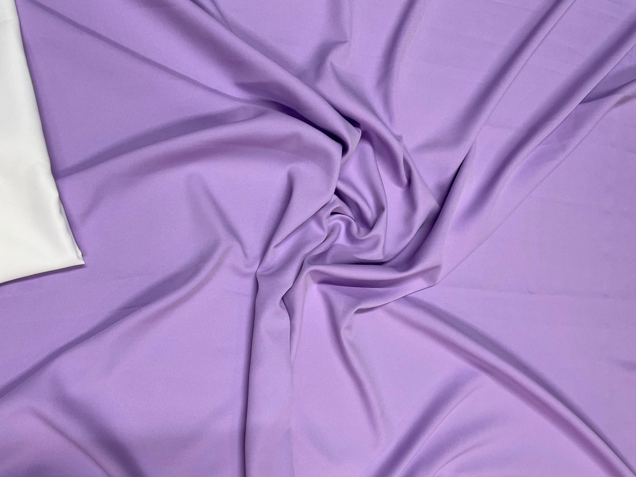 Lavender N332L Plain Banana Crepe Fabric Kapdashop