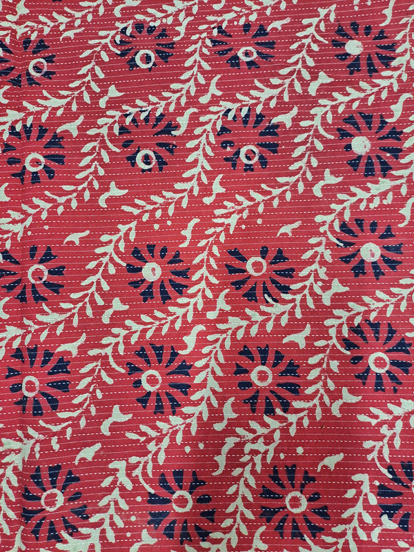 Multicolor Floral Cotton Cambric Fabric
