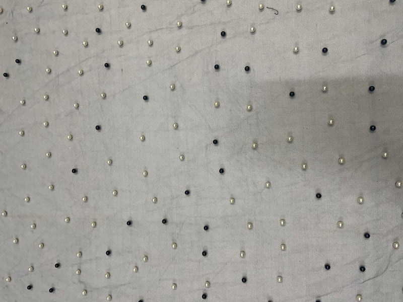 Black Pearl Net Embroidery