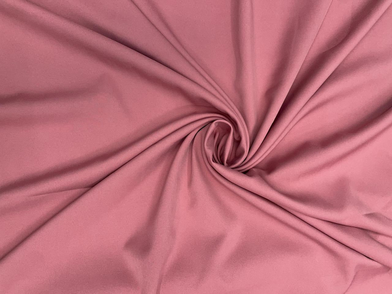 Dusty Pink Plain Banana Crepe N178 Fabric KTEX