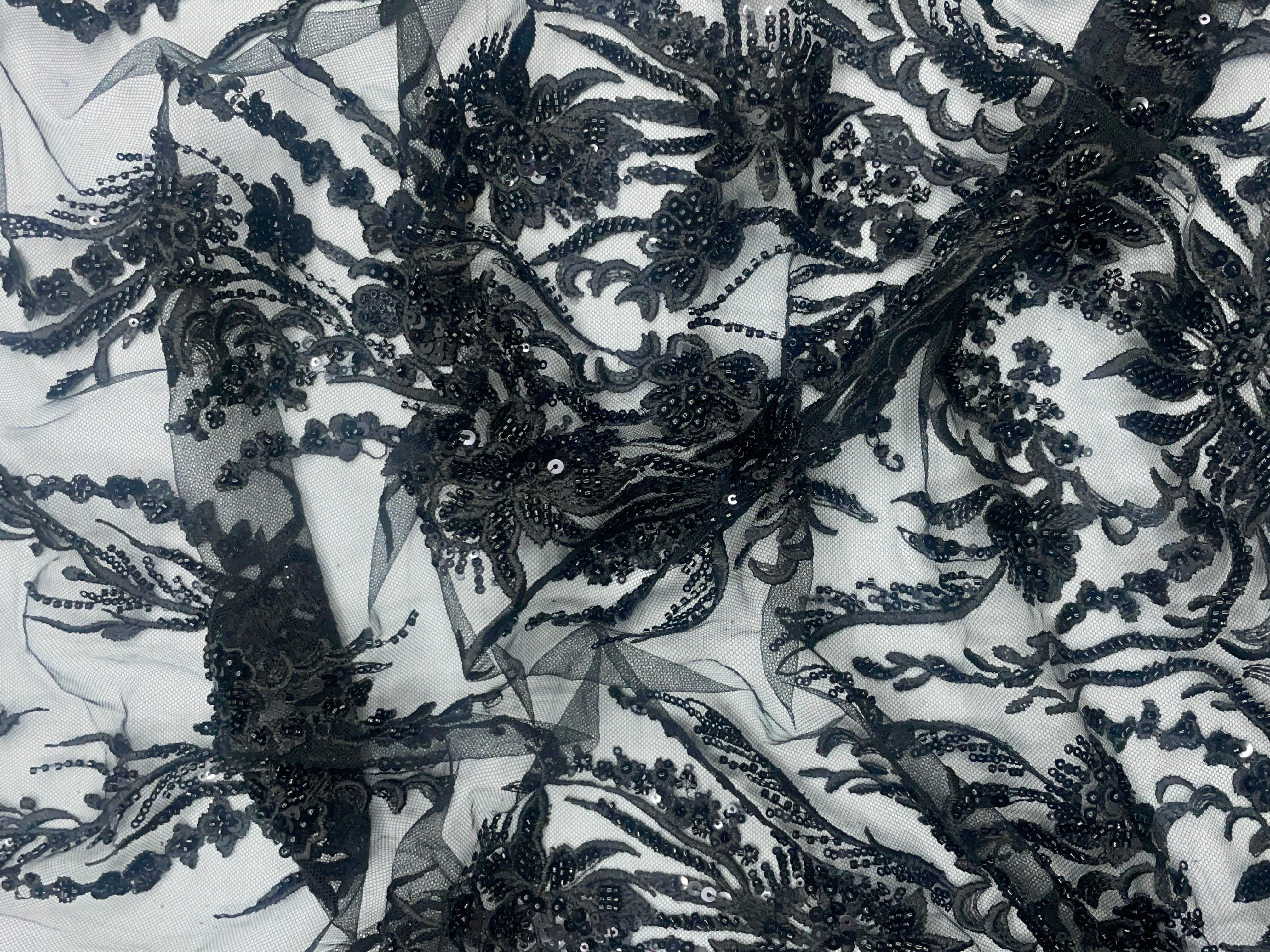 Embroidered Net Fabric