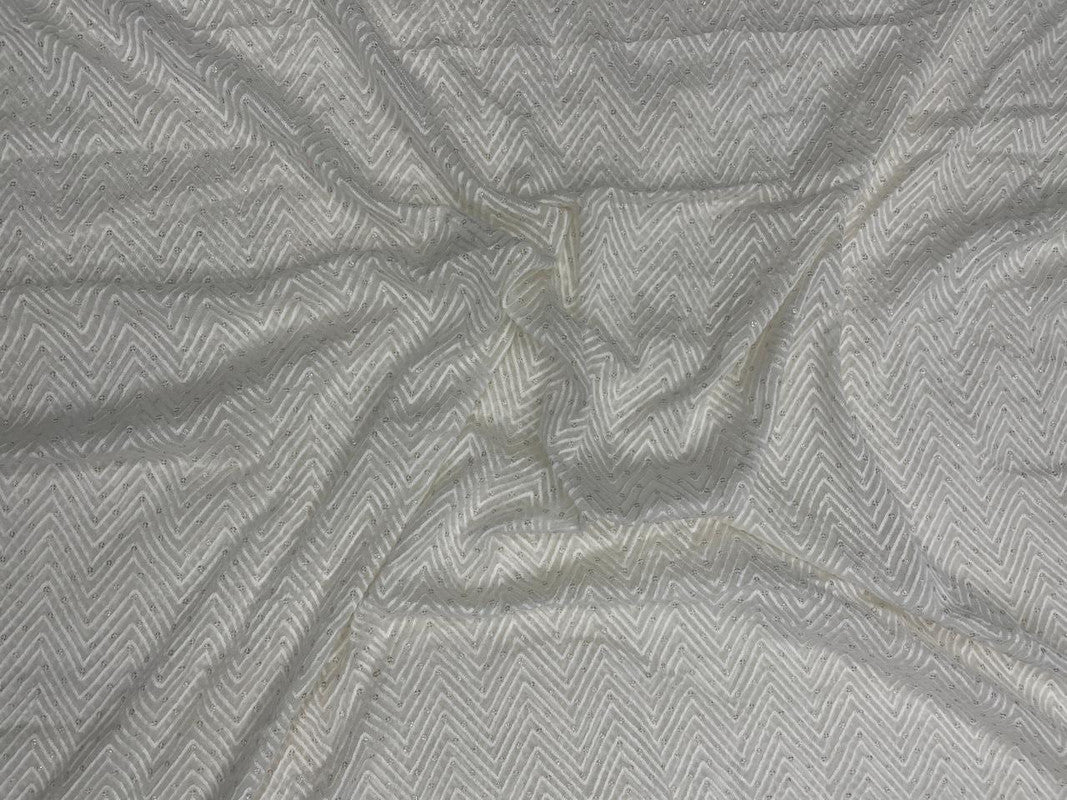 Chevron Dyeable Fabric