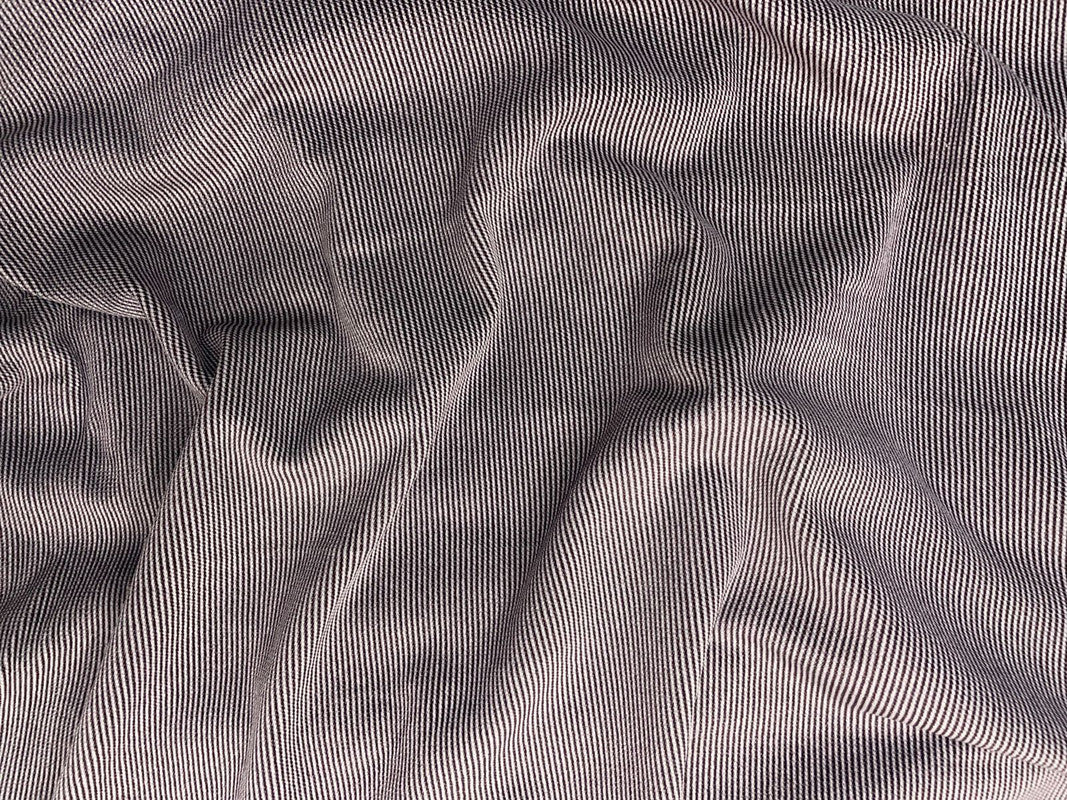 Wine Plain/Stripes Dual Sided Super Soft Wool Fabric - Kapda Shop