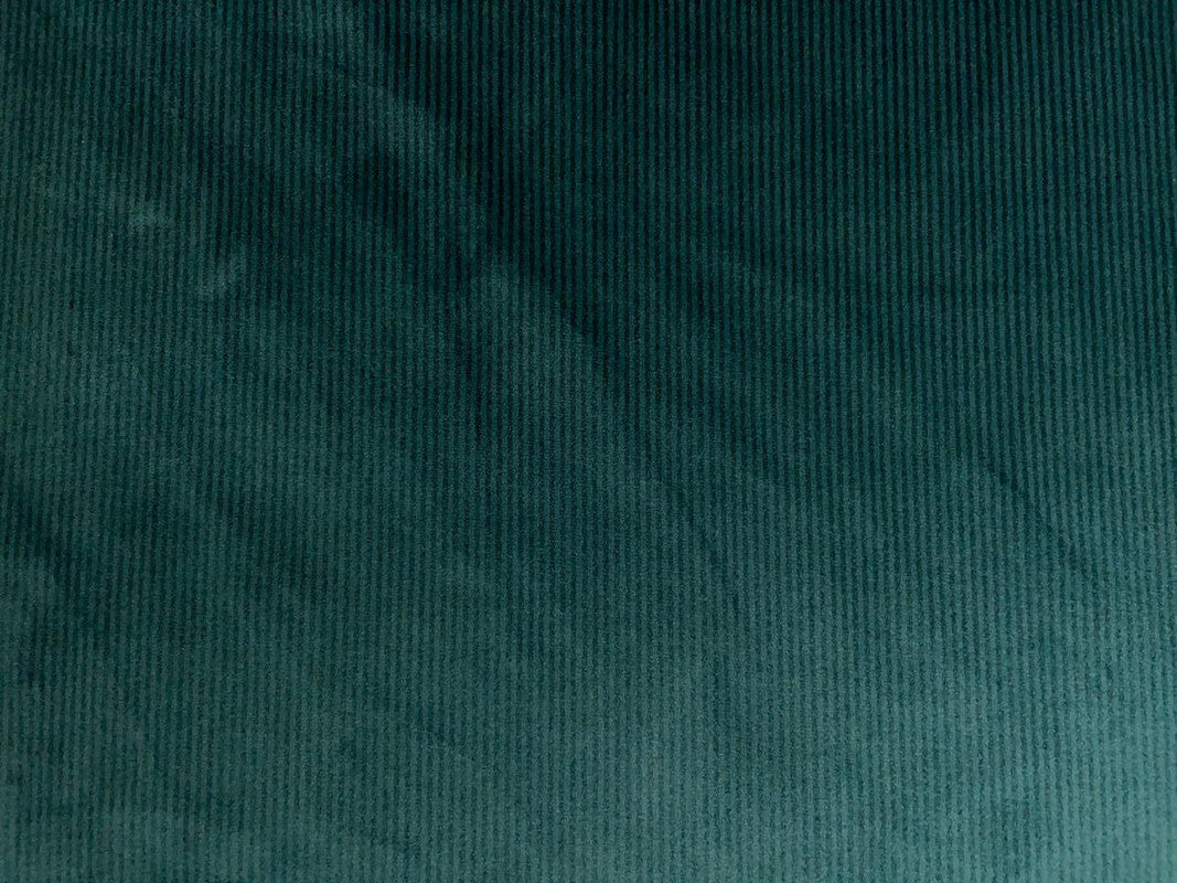 Bottle Green Stripes Premium Pleated Corduroy Fabric - Kapda Shop