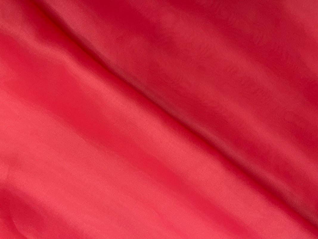 Dark Rose Pink Plain Organza Fabric - Kapda Shop