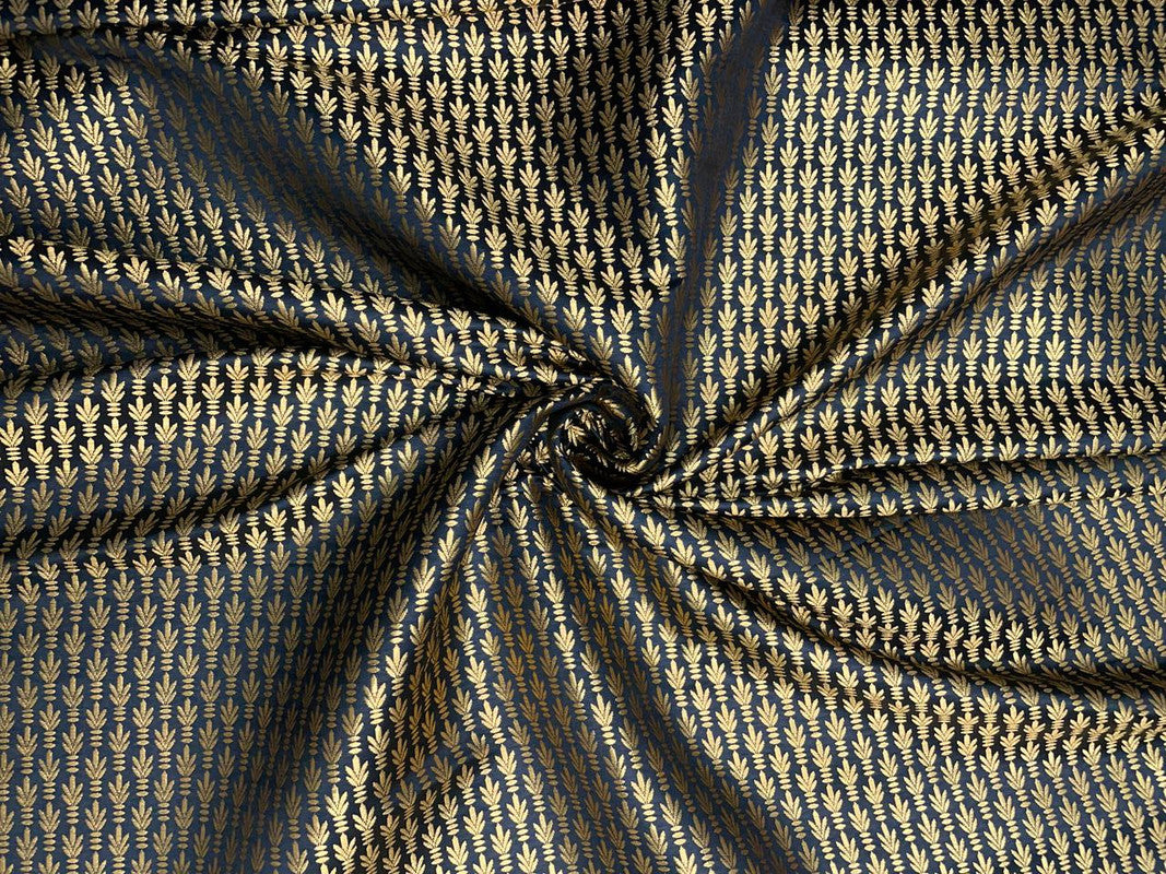 Floral Semi Brocade Fabric