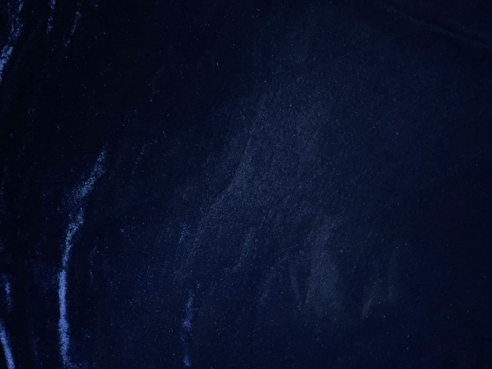 Navy Blue Plain 9% Pure Velvet Fabric Kapdashop