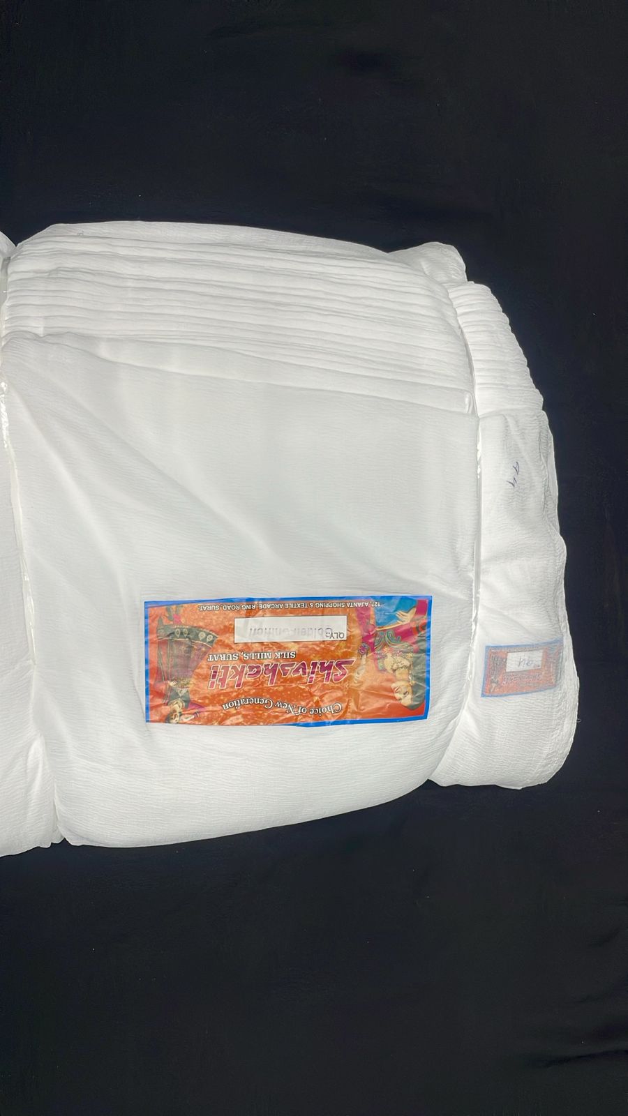 Shivshakti - Dyeable Golden Chiffon Fabric - Kapda Shop