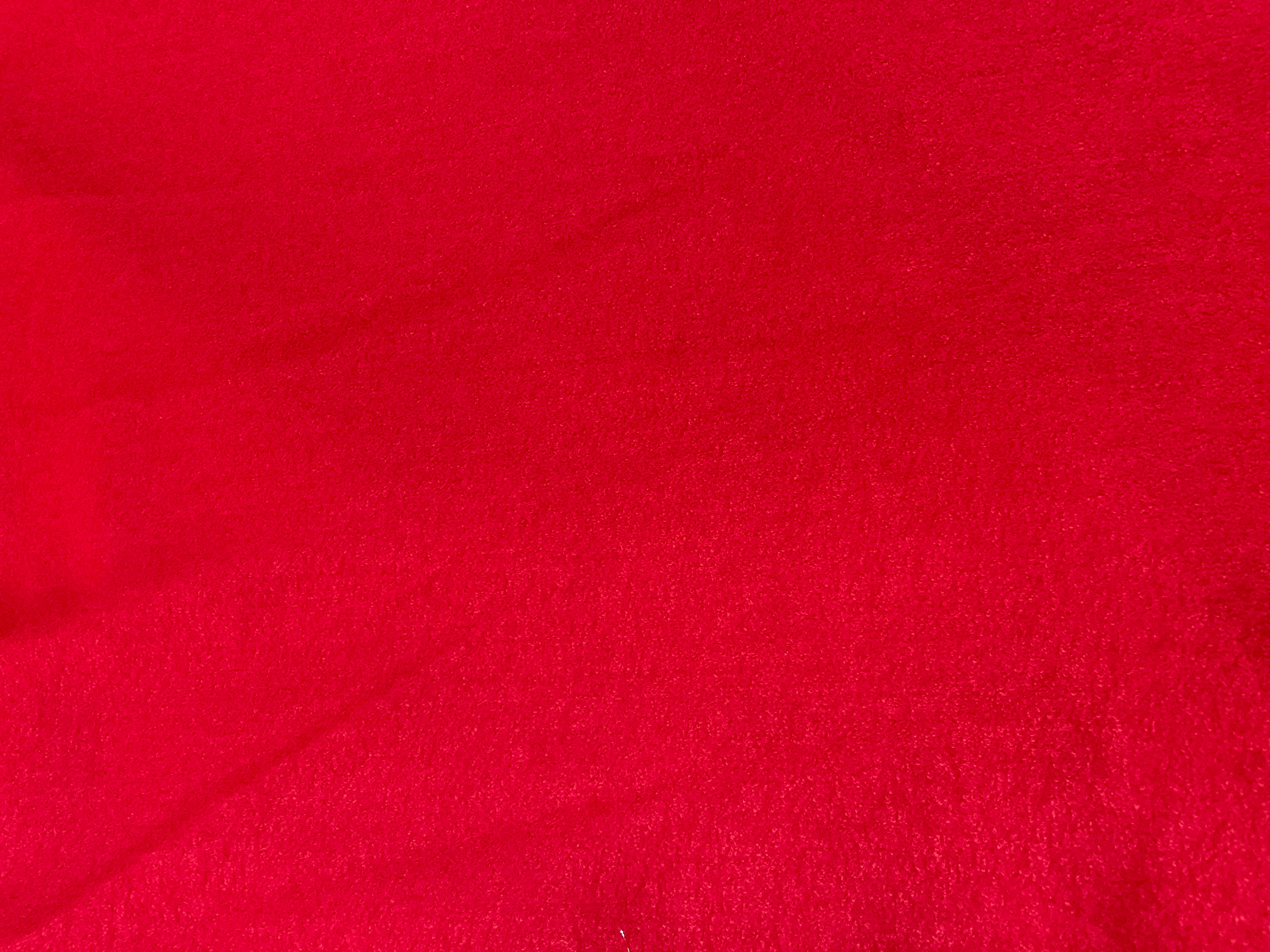 Red Plain Flannel Wool Fabric - Kapda Shop