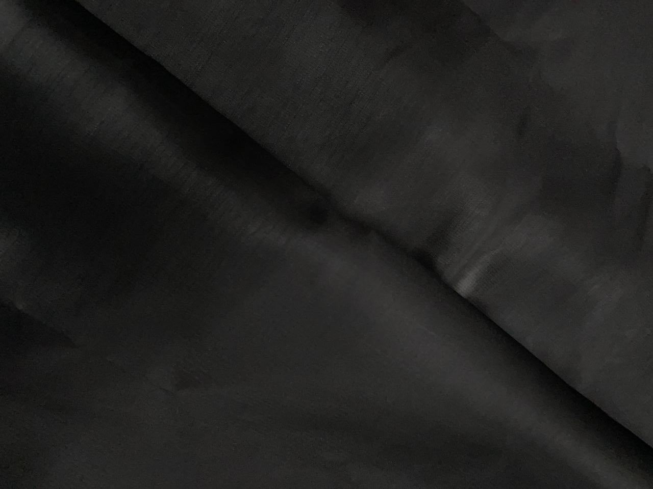 Black Plain Jimmy Choo Fabric KTEX