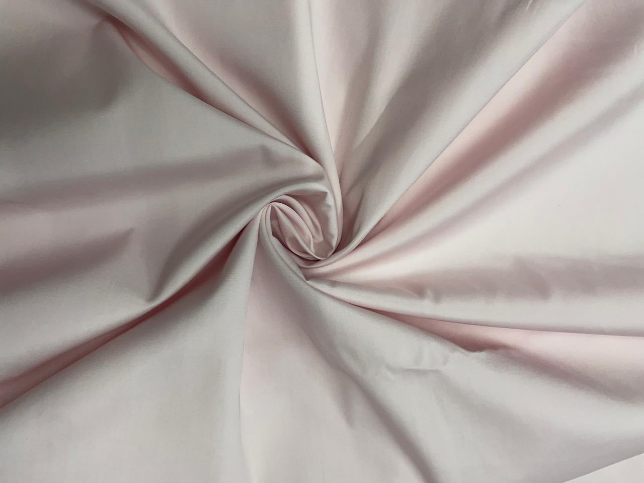 Baby Pink Plain Dyed Poplin Fabric (N18Ll) - Kapda Shop