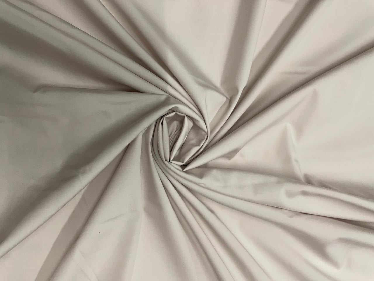 Light Peach Plain Dyed Poplin Fabric (N418) - Kapda Shop