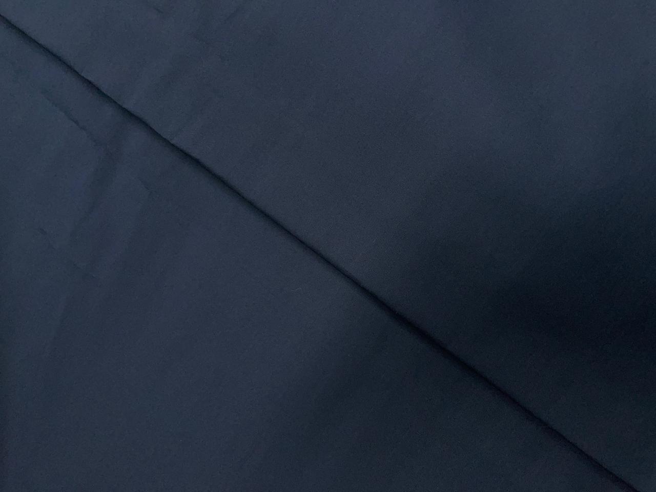 Dark Teal Blue Plain Dyed Poplin Fabric - Kapda Shop