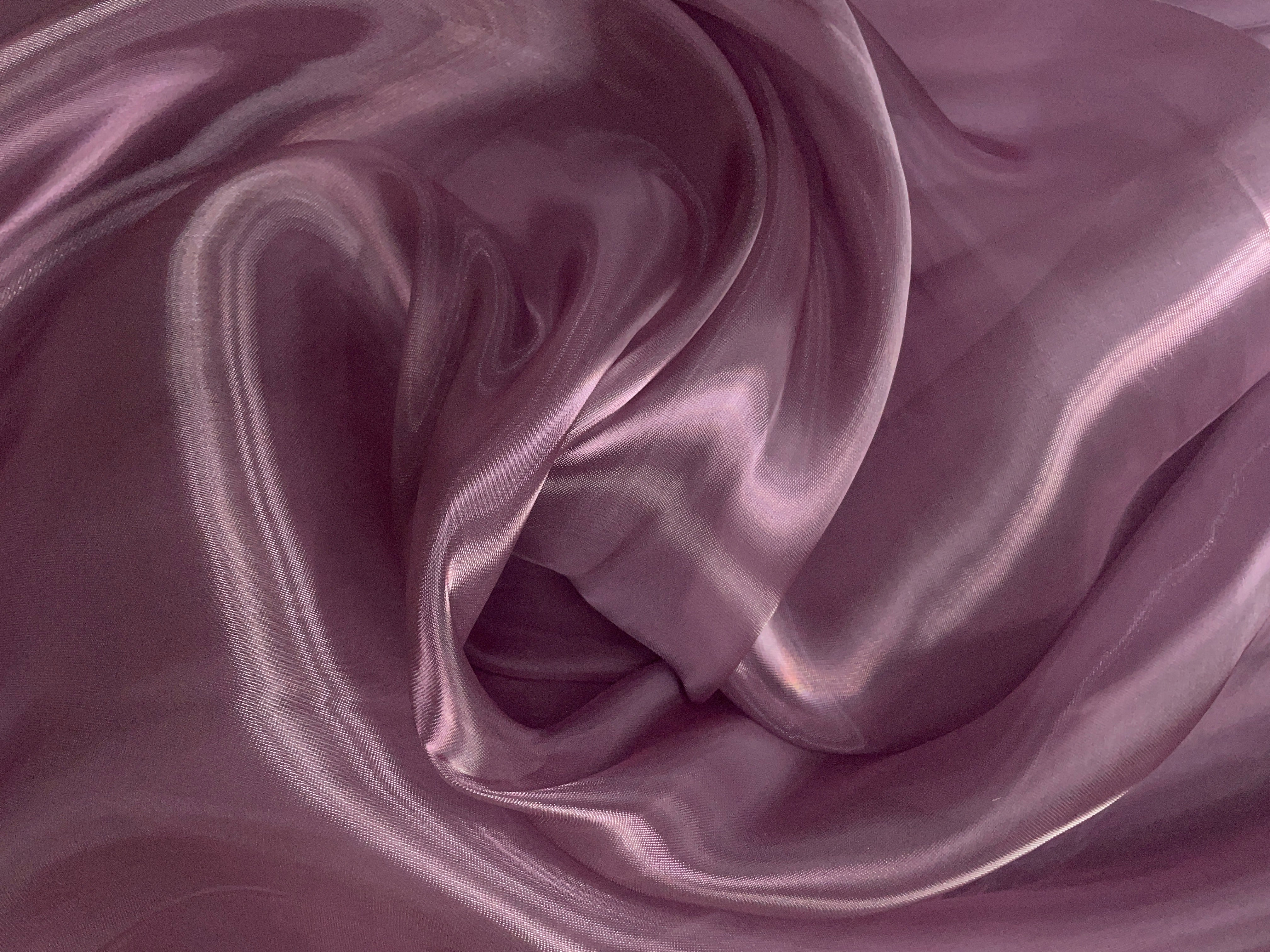 Lilac Plain Fish Net Fabric - Kapda Shop