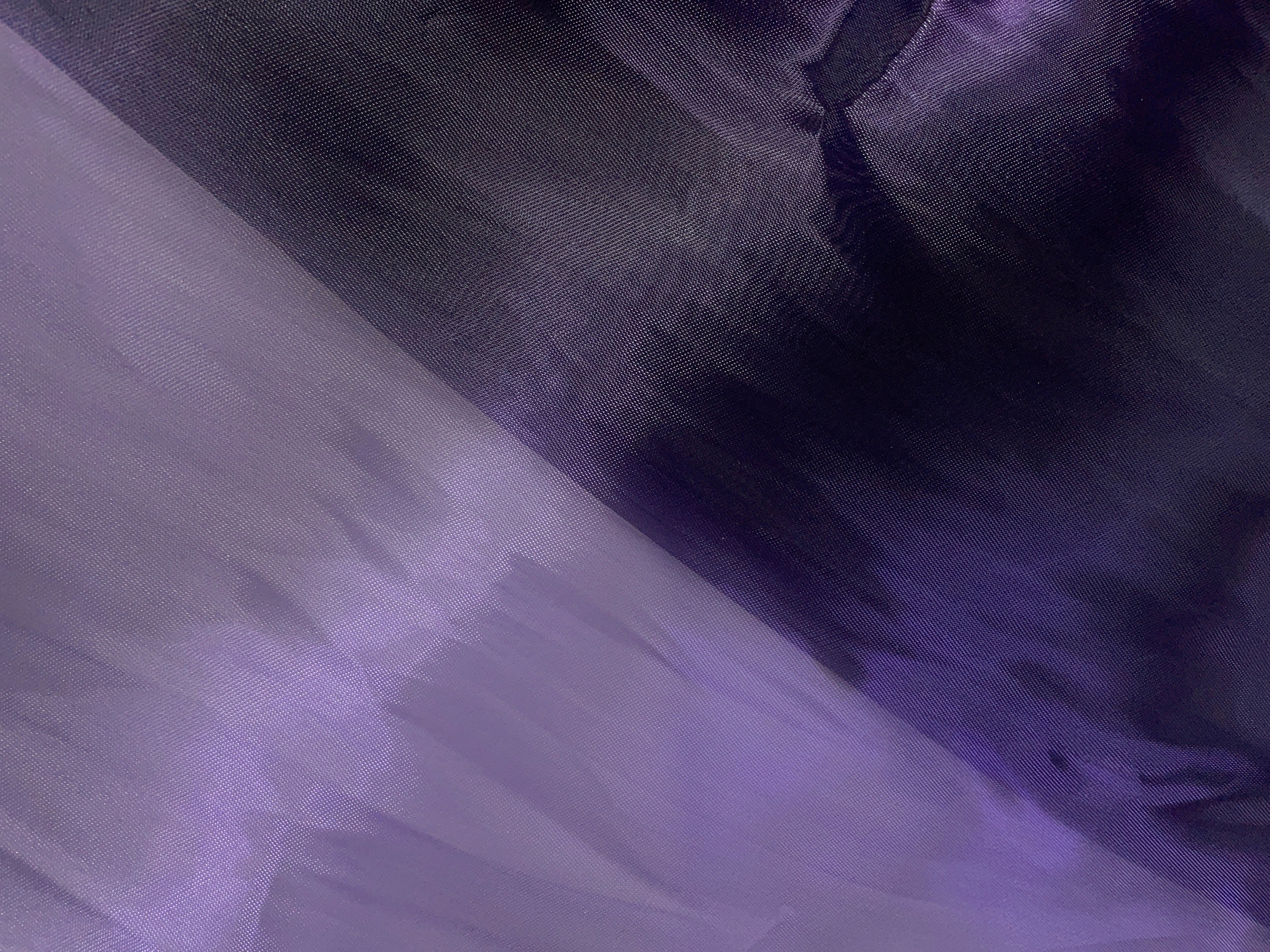 Royal Purple Plain Fish Net Fabric - Kapda Shop