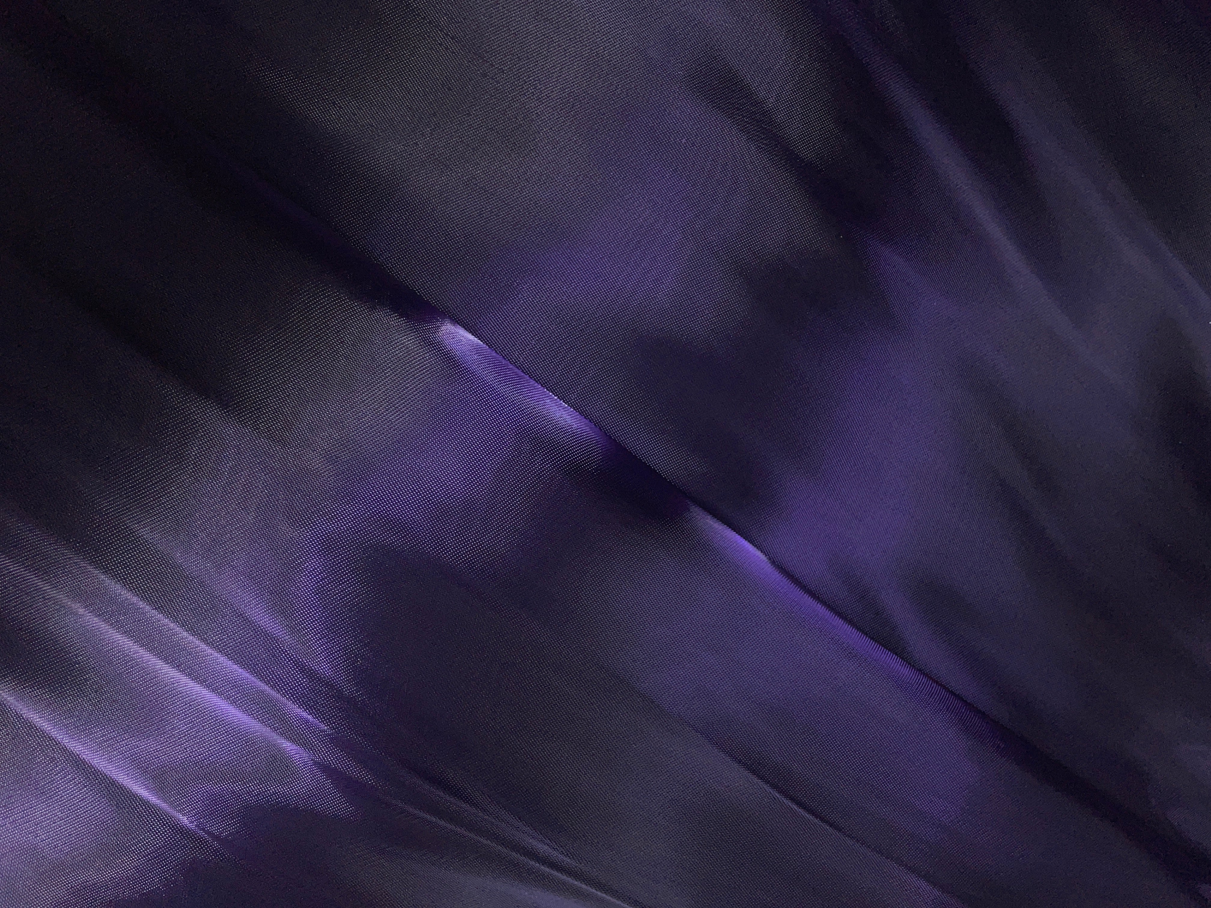 Royal Purple Plain Fish Net Fabric - Kapda Shop