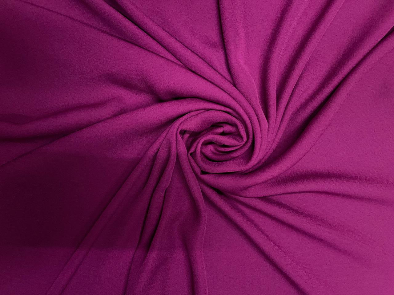 Purple N47D Plain Heavy Georgette Fabrics KTEX