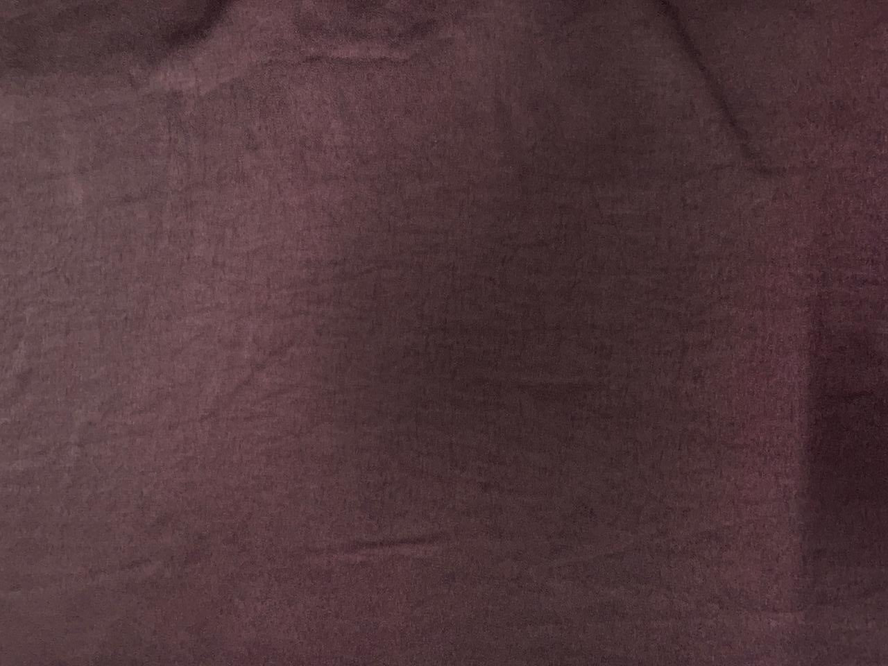 Dark Purple Plain Milano Satin Fabric Kapdashop