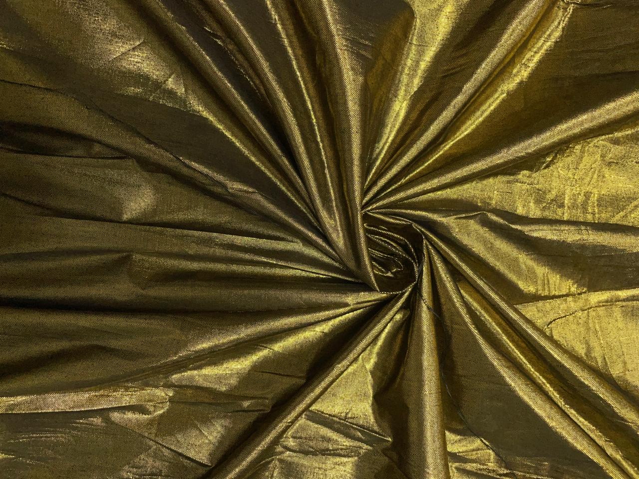 Gold Black Two Lame Fabric Kapdashop