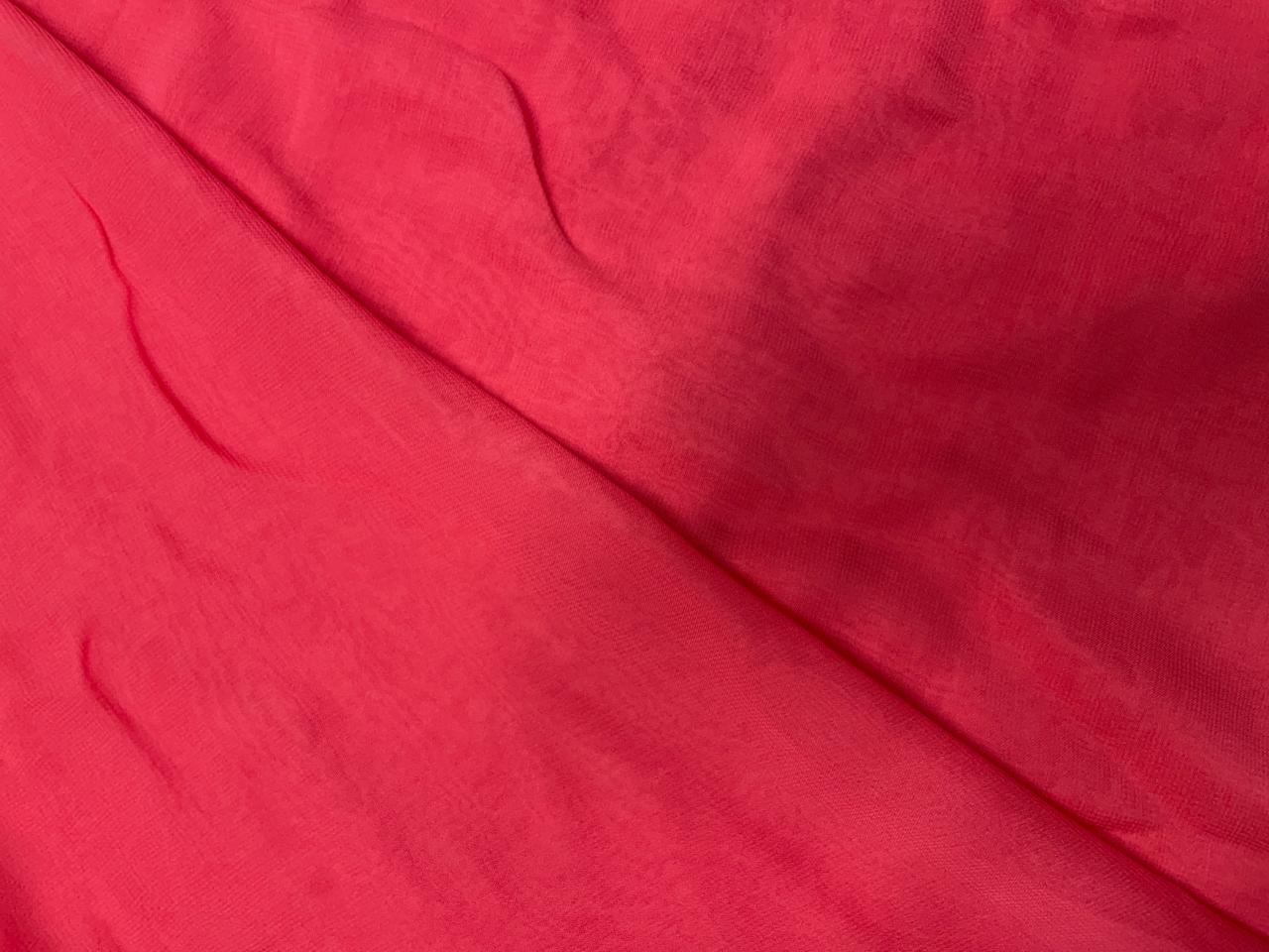 Heavy Georgette Fushia Pink Kapdashop